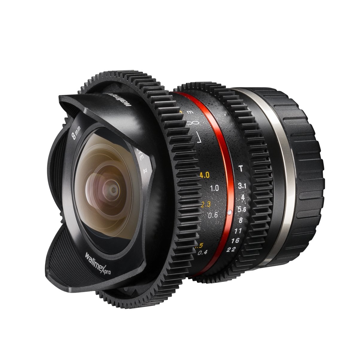 walimex Pro 8/3,1 Fish-Eye VCSC Sony E Negro