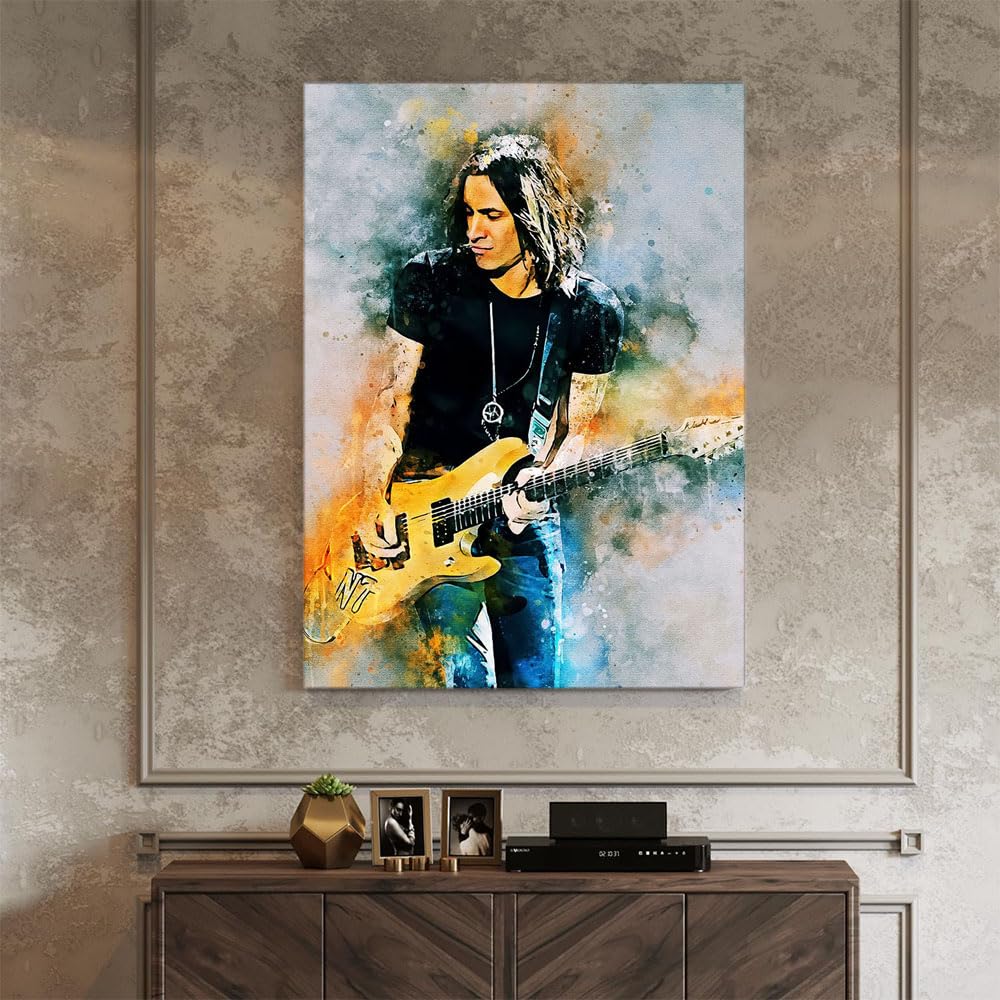 DesignSkinz Wall Art | Printed MDF Wall Painting|Home Decor for Living Room, Bedroom, Office, Study (11x17inch) - Nuno Bettencourt