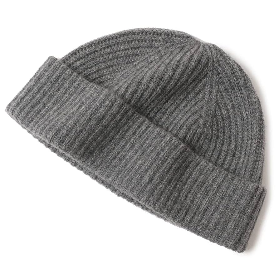 Winter Beanie Watch Hat for Men Women, 100% Cashmere Warm