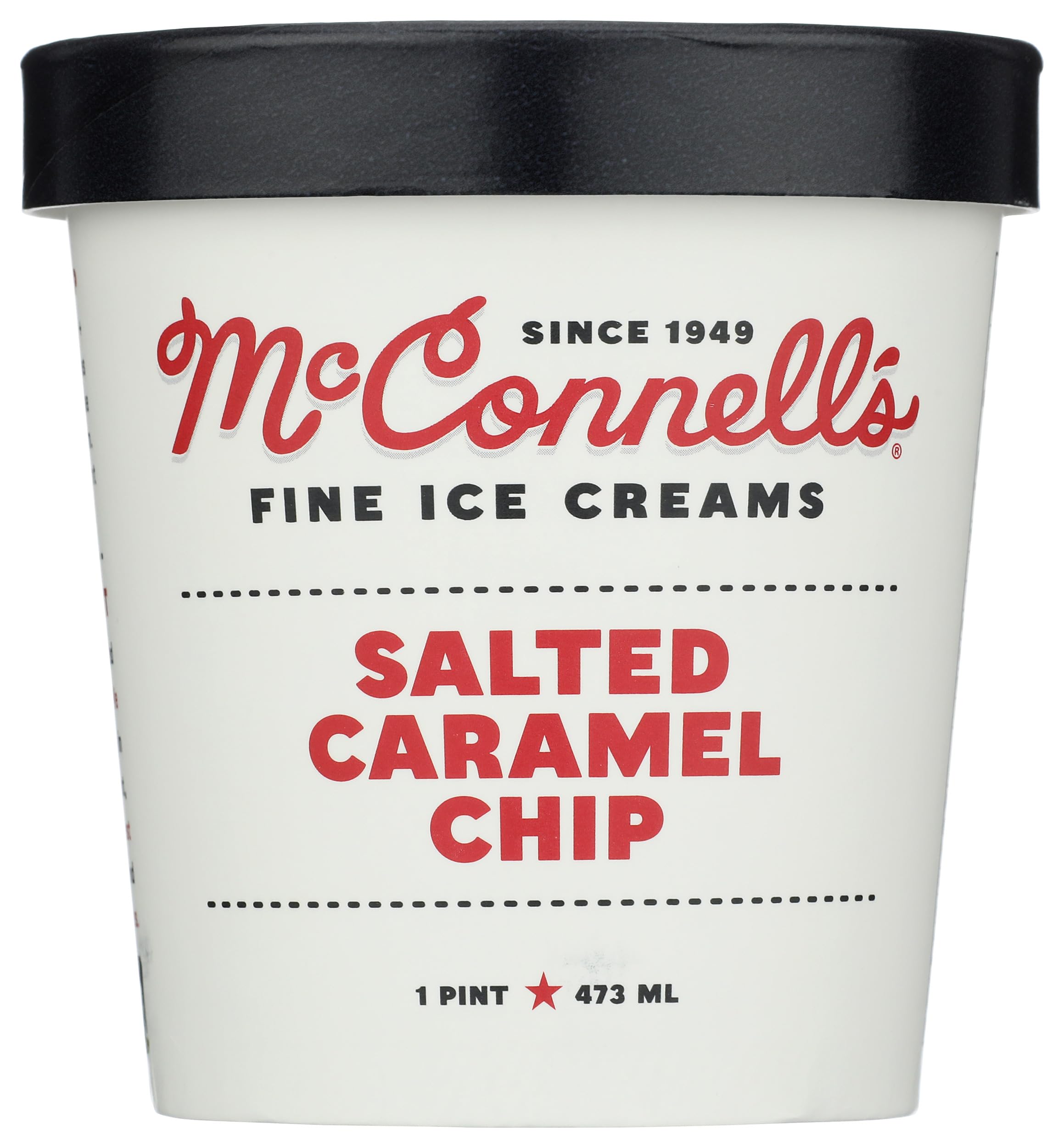 McConnell's, Salted Caramel Chip Fine Ice Cream, 16 oz (Frozen)