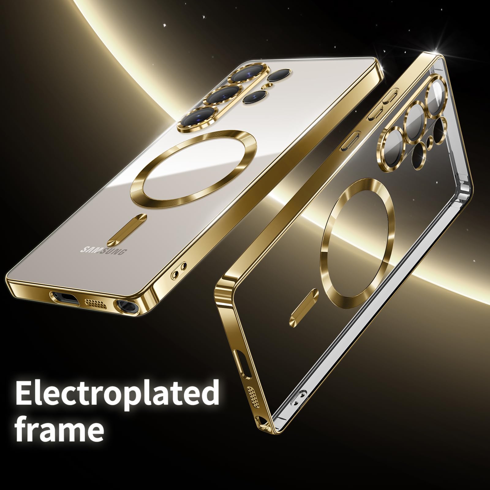 Hurgoer Funda para teléfono (dorado)