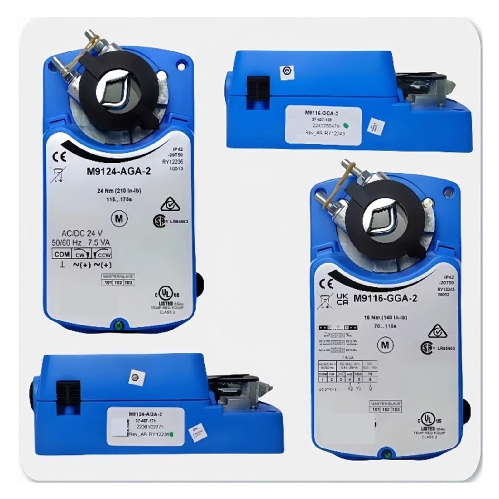 Valve Actuator M9124-AGA-2 M9124-AGC-2 M9124-GGA-2 M9132-AGA-2 M9132-AGC-2 M9132-GGA-2 1pcs(M9124-AGA-2)