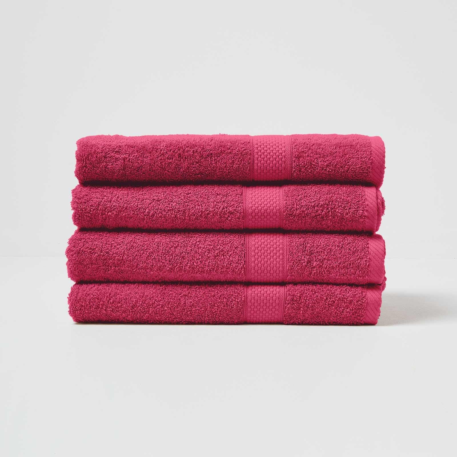 HOMESCAPES Light Blue Turkish Cotton Set of 4 Face Cloths Flannel Super Soft Thick & Absorbent 500 GSM Towel Heavy Weight for everyday Luxury — view 23