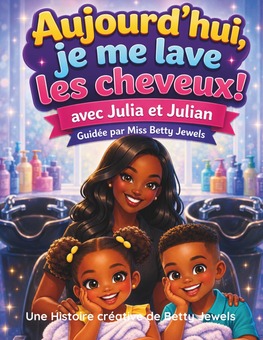 Aujourd'hui, Je me lave les Cheveux! Avec Julia et Julian: Guidée par Miss Betty Jewels