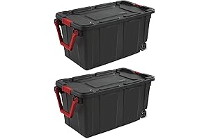 Sterilite 40 Gal Wheeled Industrial Tote