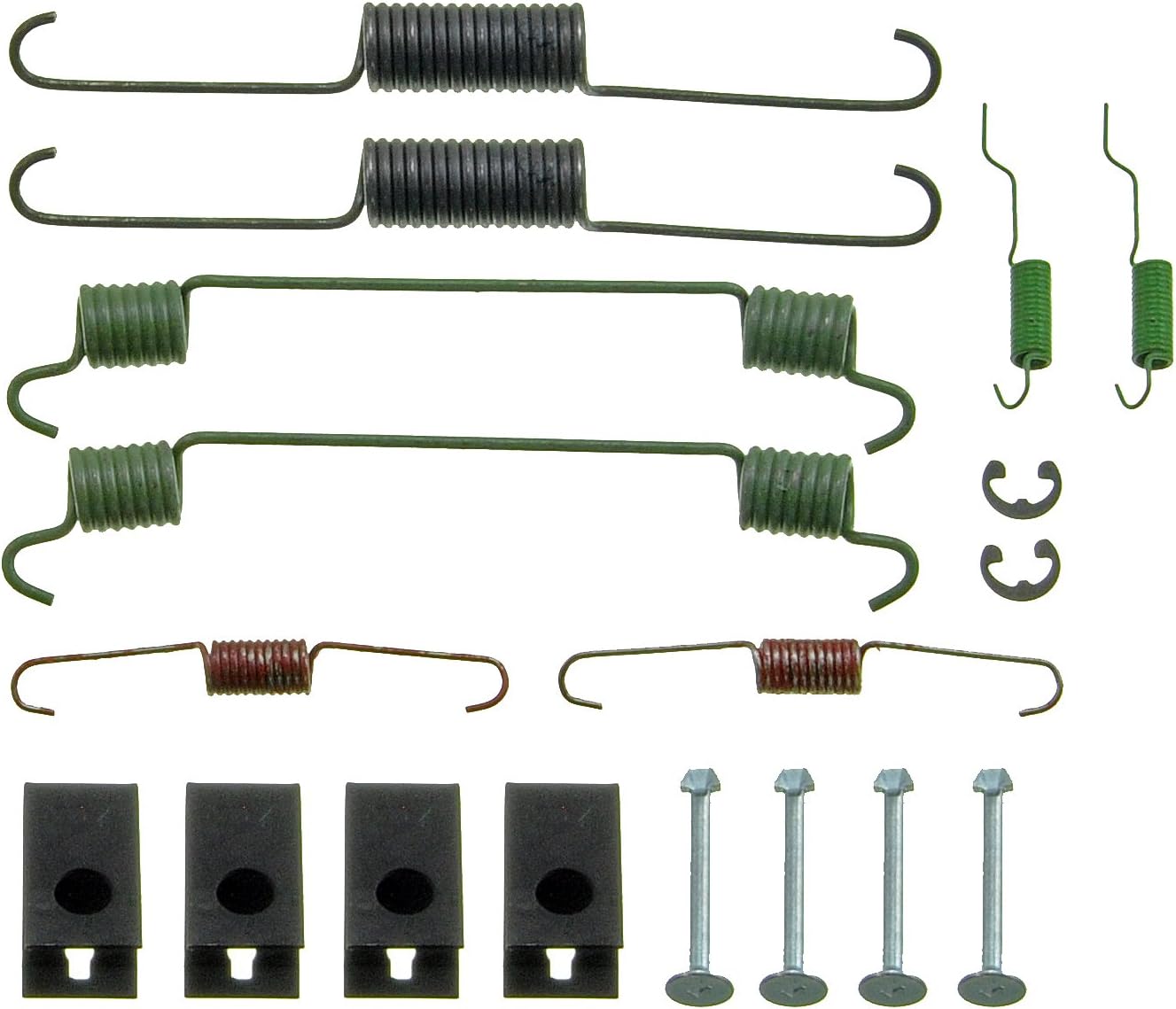 Dorman HW17360 Rear Drum Brake Hardware Kit Compatible with Select Chevrolet / Suzuki Models