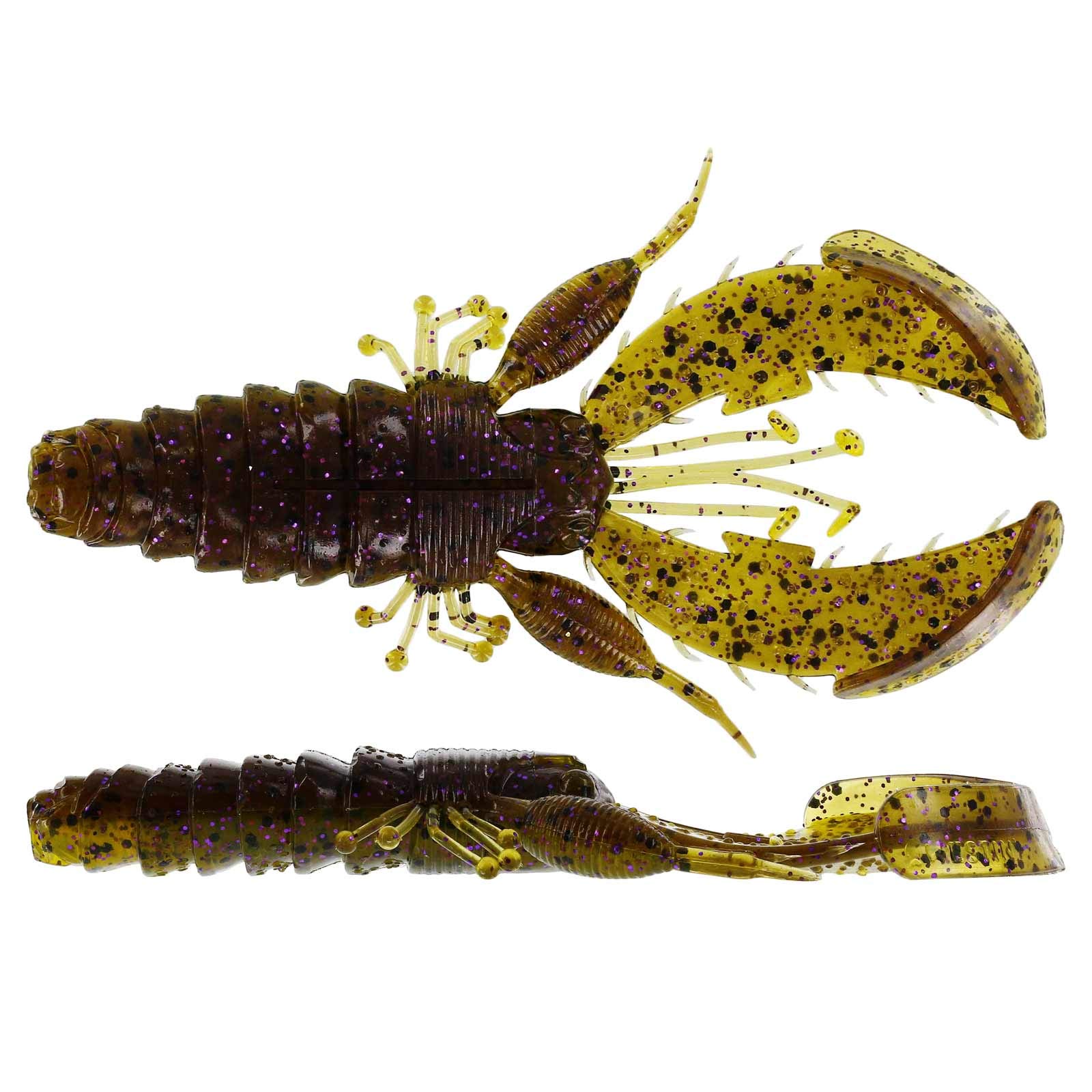 Westin CreCraw Creaturebait 8.5 cm [7 g] green pumpkin purple 5-pack