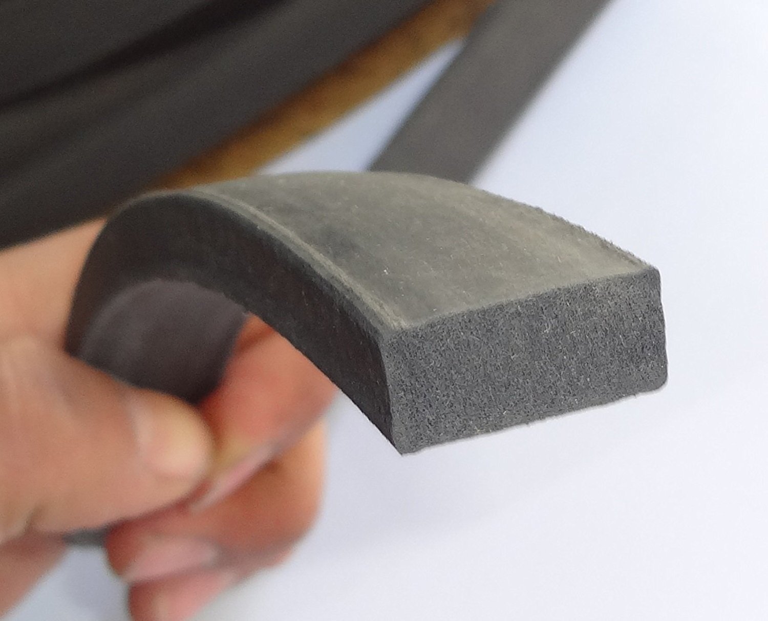 Seal Rubber Sponge 3/64" Height X 3/32" Width | Universal weatherstrip Extrusion Neoprene Strip (10 Feet)