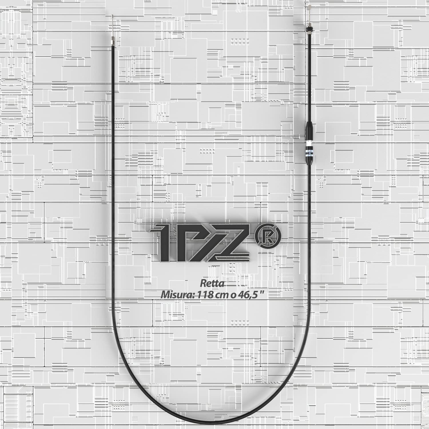 1PZ Maniglia Acceleratore con Cavo 7/8" 22mm per ATV Quad Go Kart 50-250cc | Compatibile con Taotao, Kazuma, Quad, Pit Bike, Mini Bike e Scooter, Impugnatura Acceleratore Rotativa