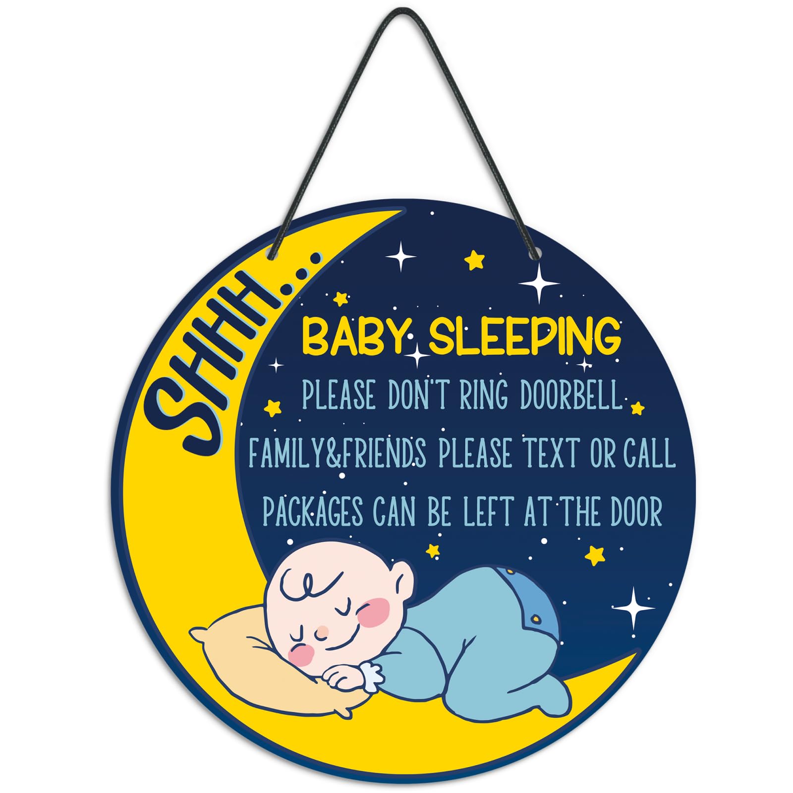 amazon-com-putuo-decor-dont-ring-doorbell-sign-cute-baby-sleeping-door-sign-for-front-door-pvc-round-shhh-baby-is-sleeping-do-not-knock-or-ring-doorbell-door-hanger-for-home-baby for Do Not Ring Doorbell Sign Printable Free Amazon.com: Putuo Decor Dont Ring Doorbell Sign Cute Baby Sleeping Door Sign for Front Door PVC Round Shhh Baby Is Sleeping Do Not Knock or Ring Doorbell Door Hanger for Home Baby for Do Not Ring Doorbell Sign Printable Free