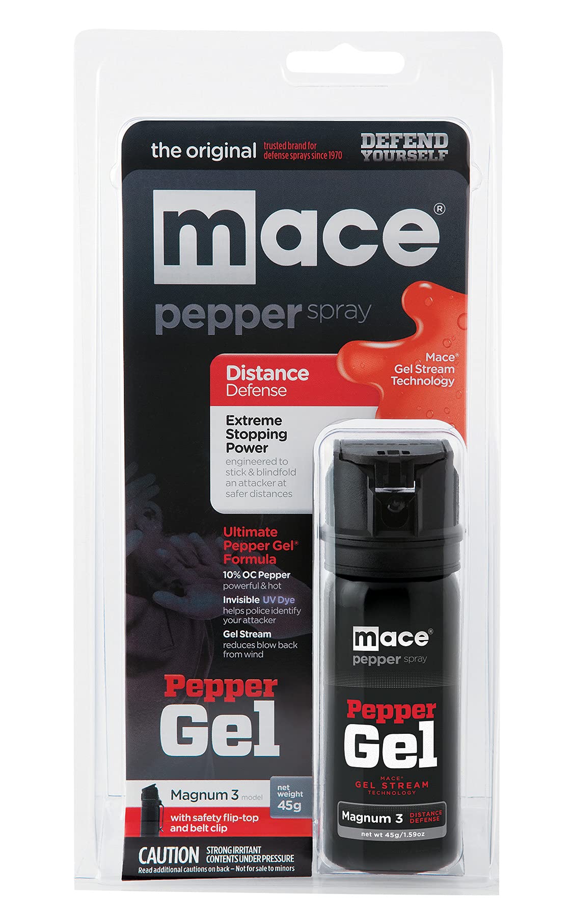Pepper Gel Magnum 3 and Black Wildfire 1/2 Oz Pepper Spray - Lot of 2 as Shown
