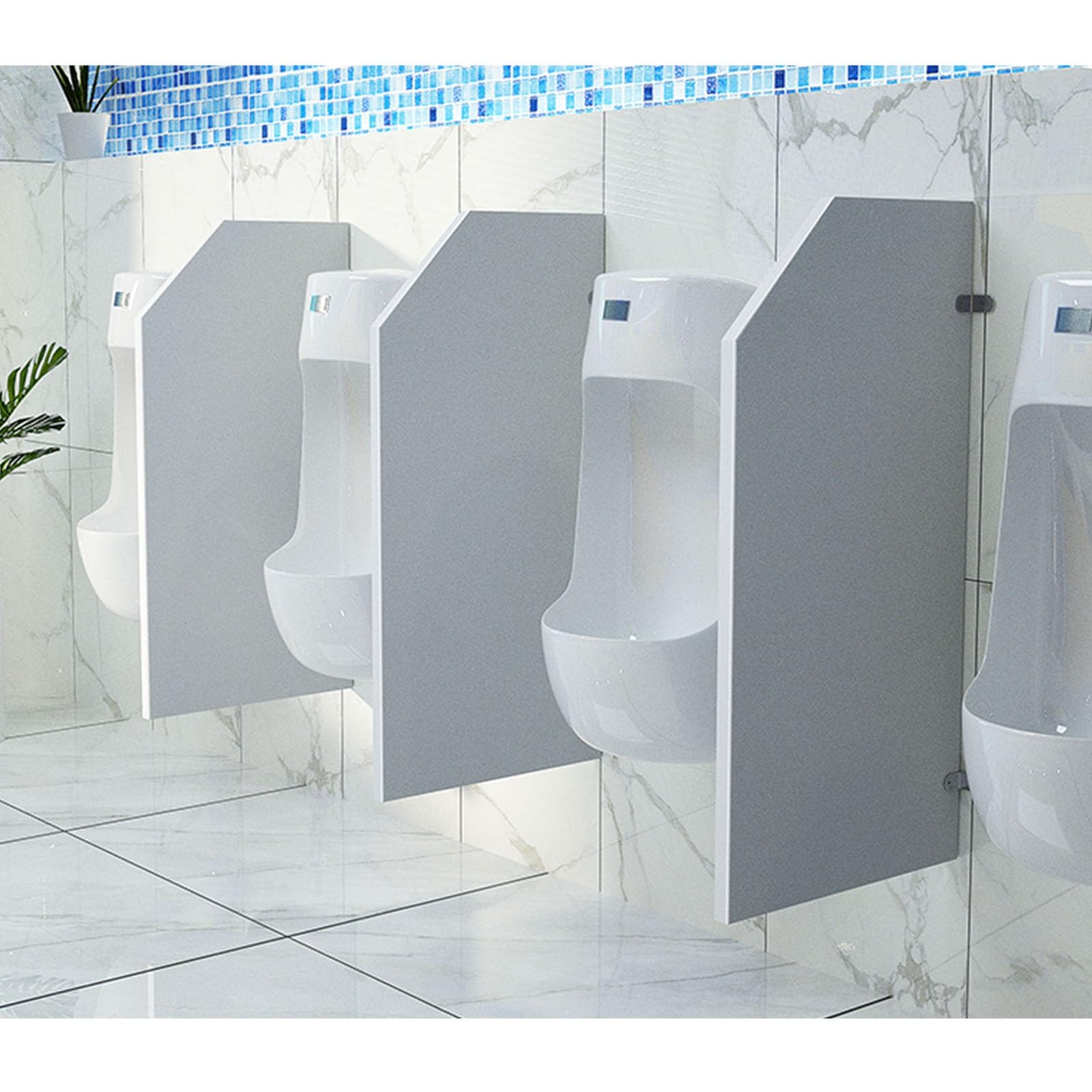 BKSXSOP Men's Urinal Privacy Screen Public Restroom Toilet Partition Divider Baffle Panel