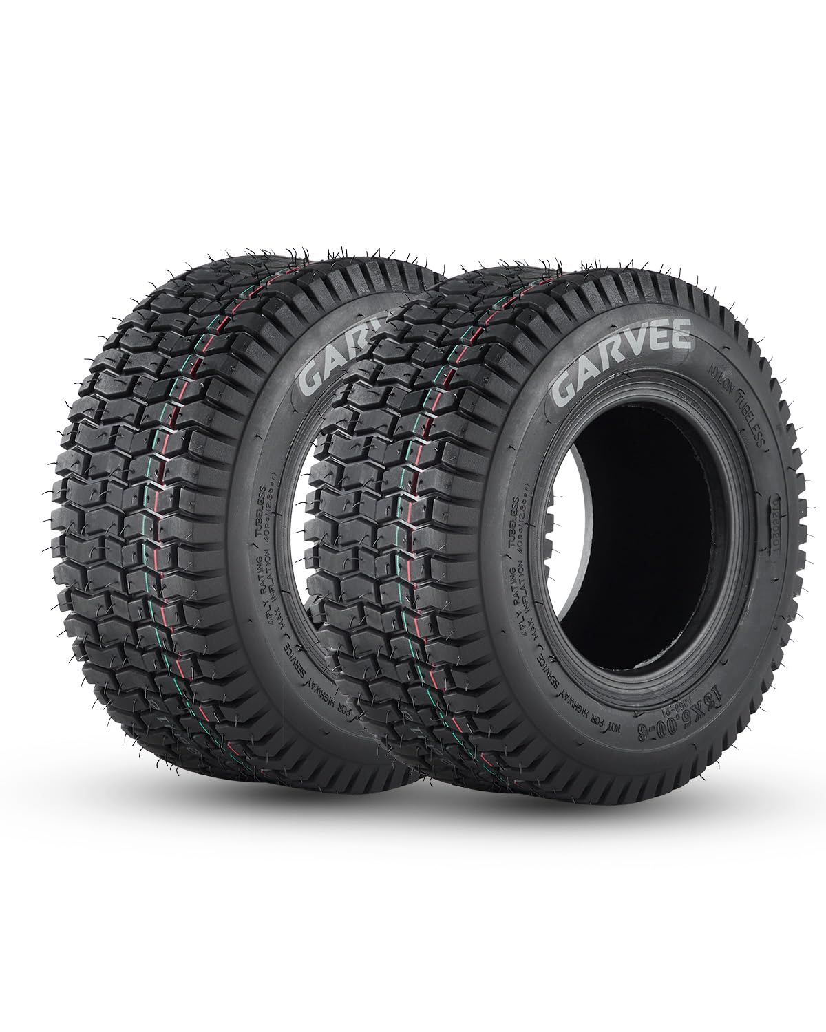 GarveeLife 2 Pack 13x5.00-6 Lawn Mower Tires