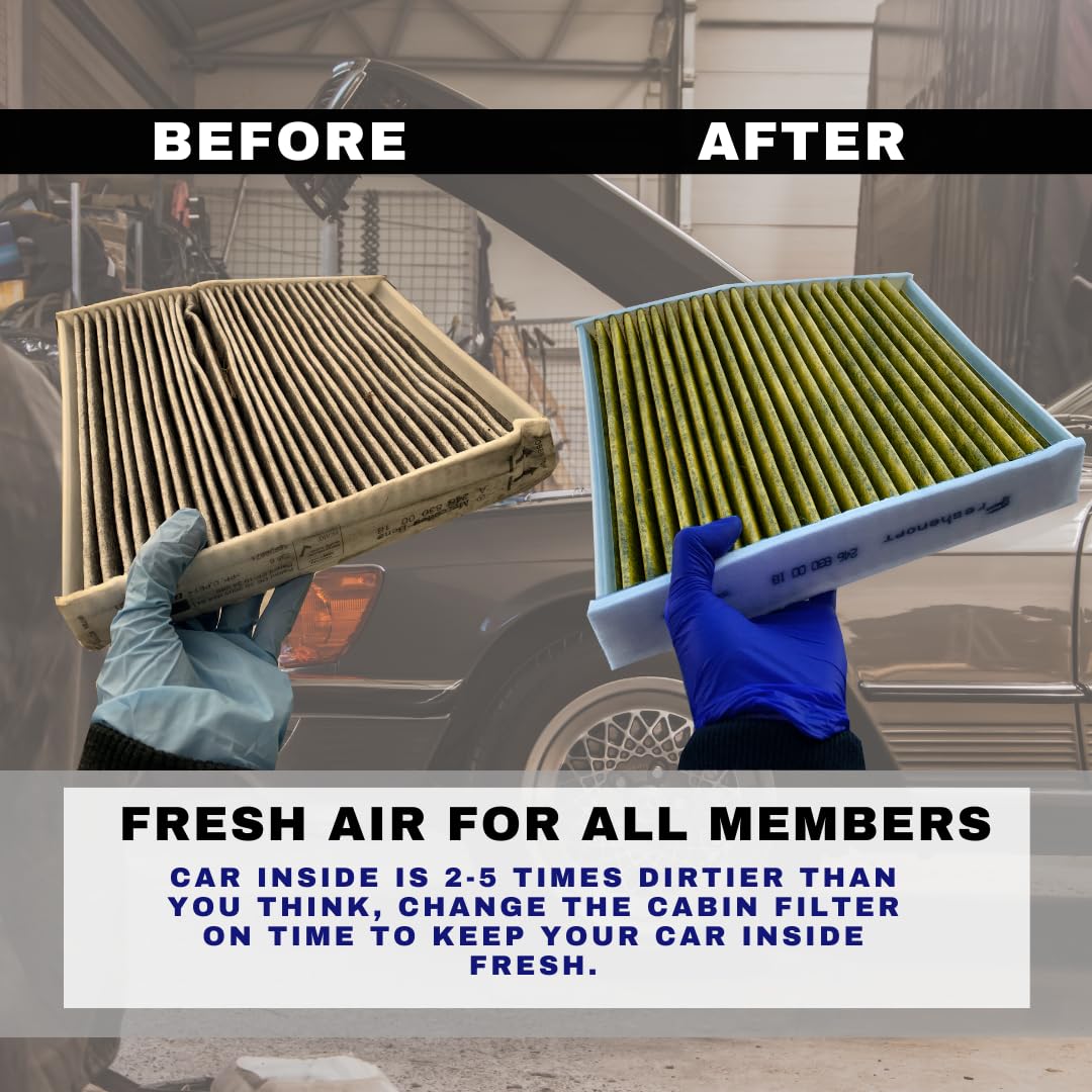 CF11966 Cabin Air Filter HEPA Air Conditioner With Activated Carbon Replacement Accessories Compatible Buick Lacrosse 2017 2019 Cadillac Ats 2013 2019 CF11966 Cabin Air Filter HEPA Air Conditioner With Activated Carbon Replacement Accessories Compatible Buick Lacrosse 2017 2019 Cadillac Ats 2013 2019