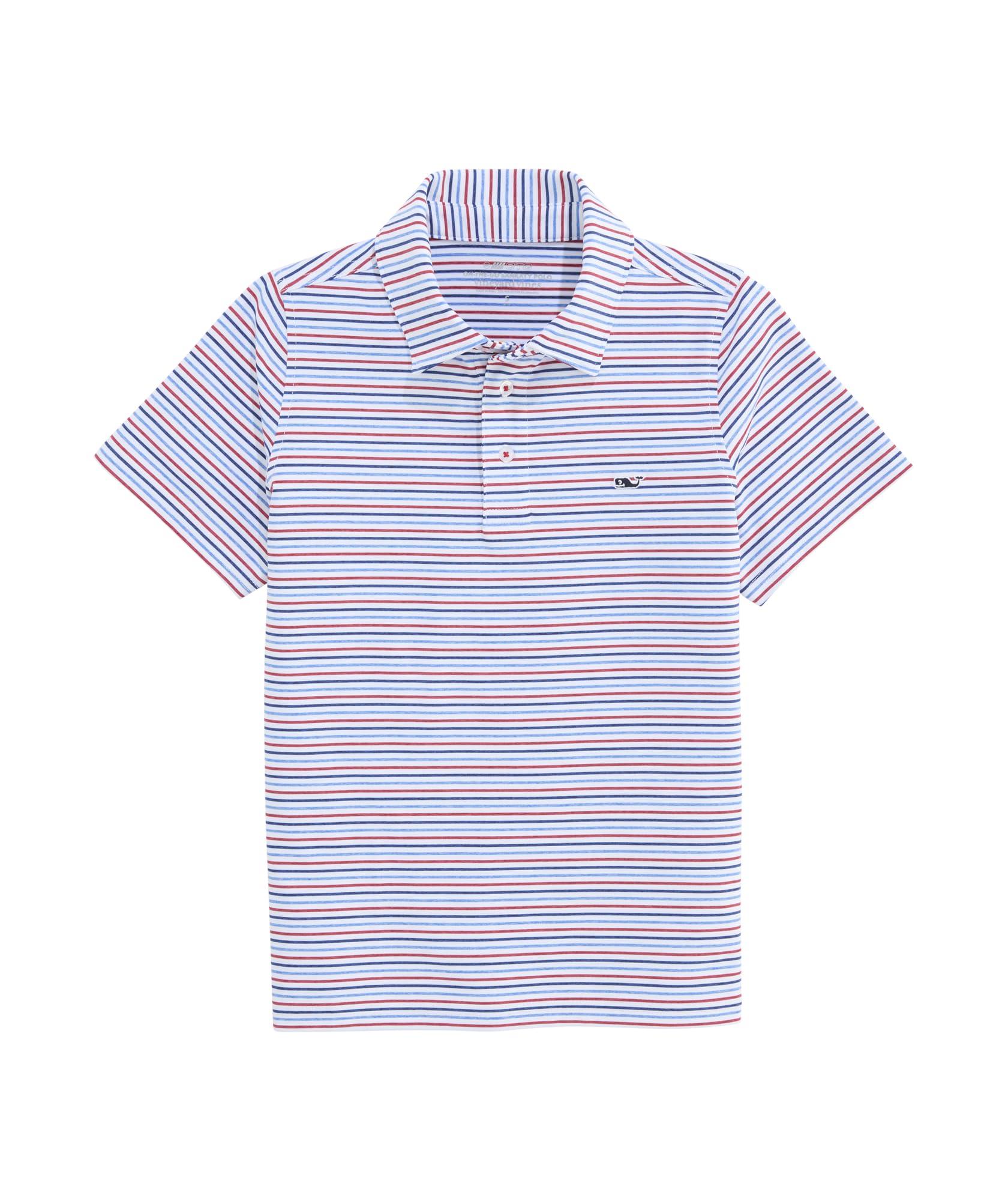 vineyard vines Boys' Bradley Stripe Sankaty Polo (Toddler/Little Boys'/Big Boys')