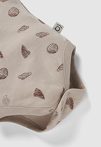 Image of Romper for baby lightweight, cushiony cotton fabric