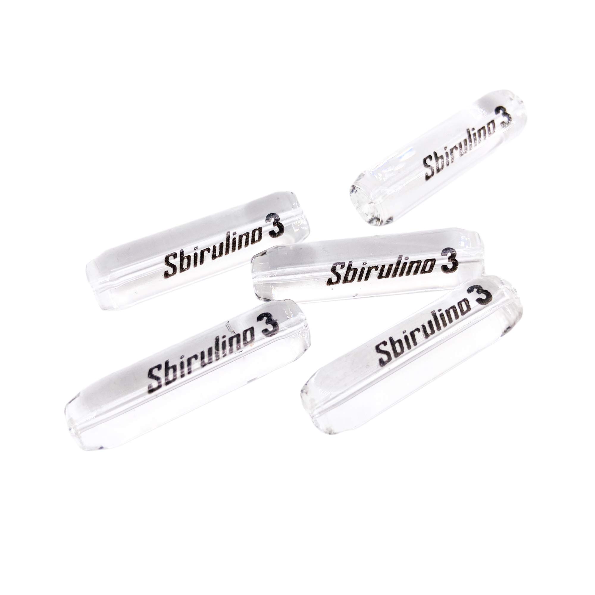 Sbirulino® Lot de 5 lames de pêche modèle court