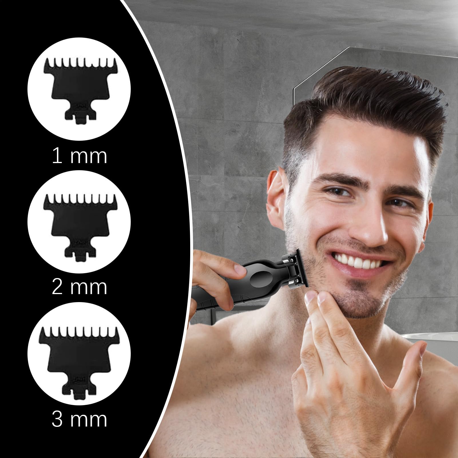 Trimmer per capelli da uomo, tagliacapelli da uomo Barber Barber Barber