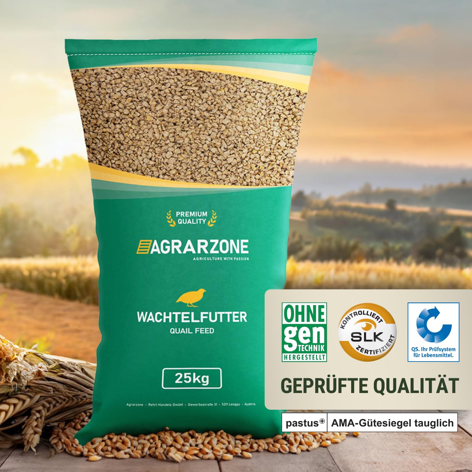 Agrarzone Karma dla przepiórek Premium 25 kg