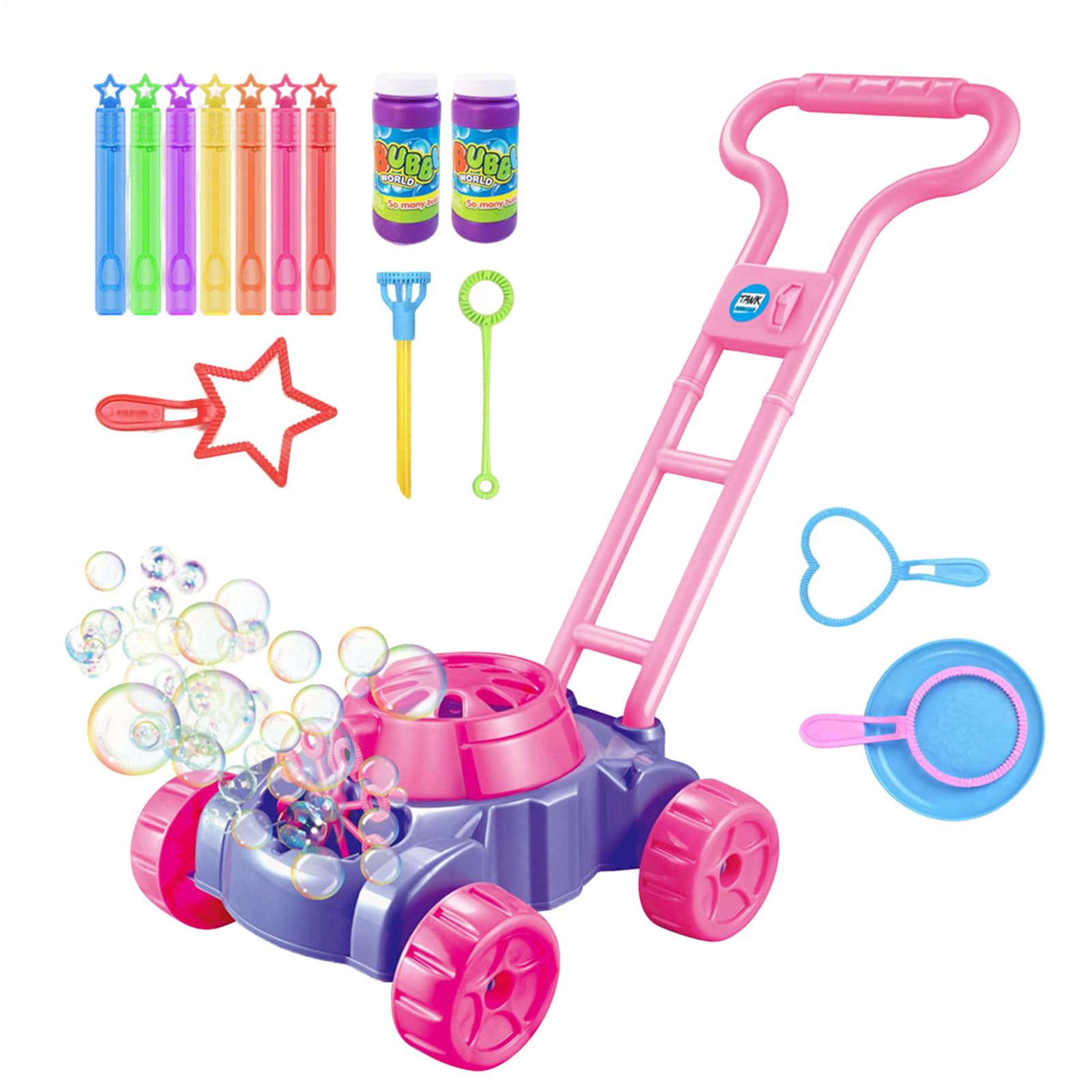 Macchina Per Bolle Di Sapone Giocattoli Estivi per Giardinaggio all'Aperto | Giocattoli A Bolle Per Uso Esterno per Bambini in Età Prescolare per Bambini per Ragazzi e Ragazze per Natale e Complea