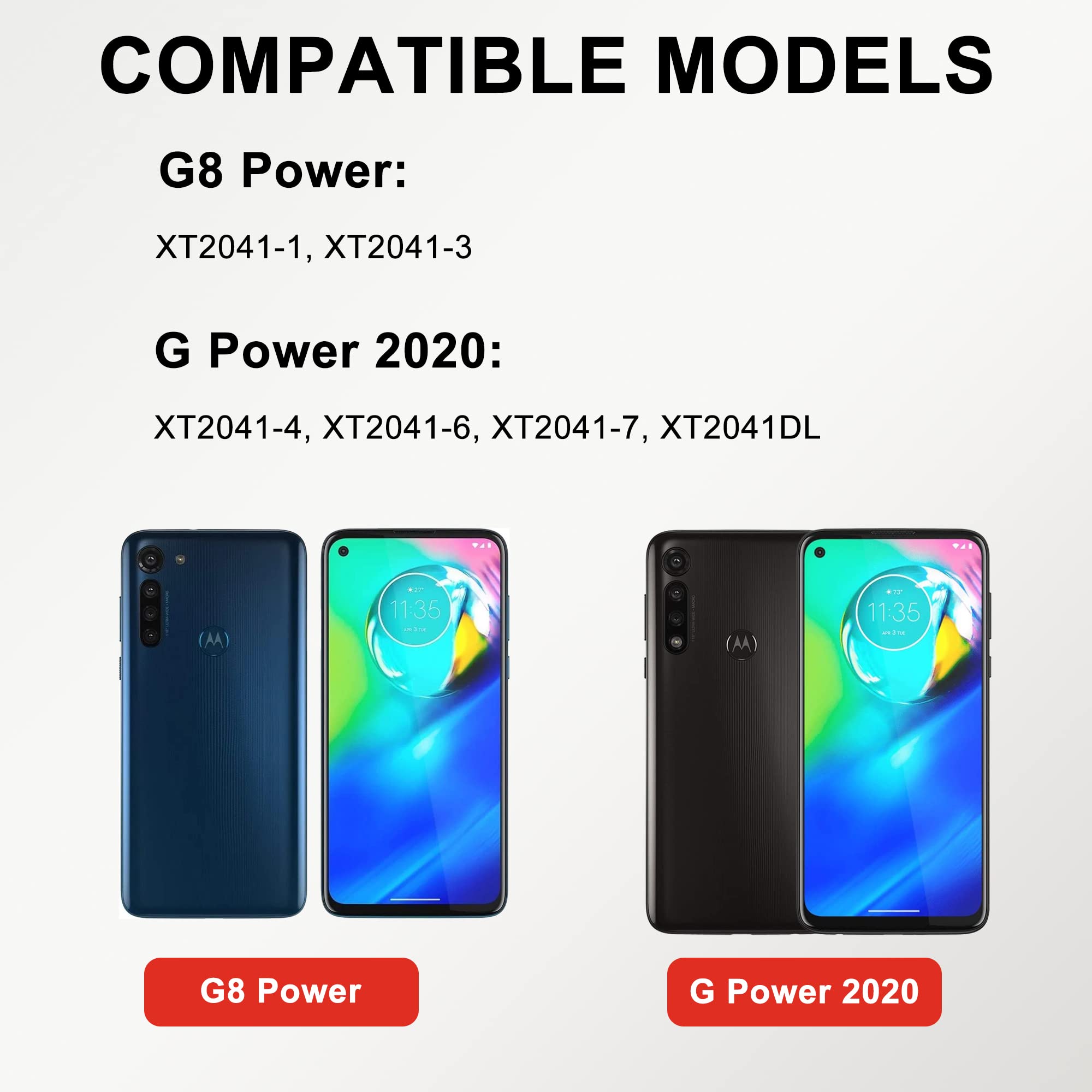 MAXSHARKS New KZ50 Battery Replacement for Moto G Power 2020 / G8 Power(XT2041DL), with Instruction Manual & Repair Toolkit Cellphone Battery for Motorola G Power 2020