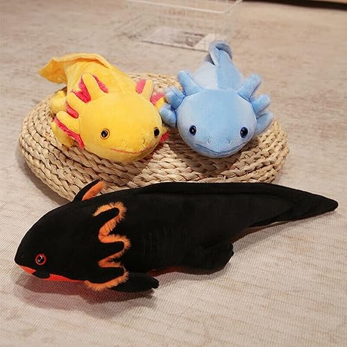 Miniatura 4 de Tiny Heart Axolotl - Juguete de peluche, animal de peluche, bonito juguete de peluche realista con ambistoma, regalos para niños, 20 pulgadas de
