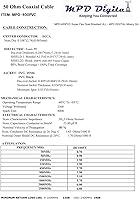 Vista 4 de MPD Digital I MPD-400 PVC Superflex Cable coaxial I PL259 UHF Macho Conectores I Ultra Baja Pérdida para jamón, VHF, RF, Radio CB I Hecho