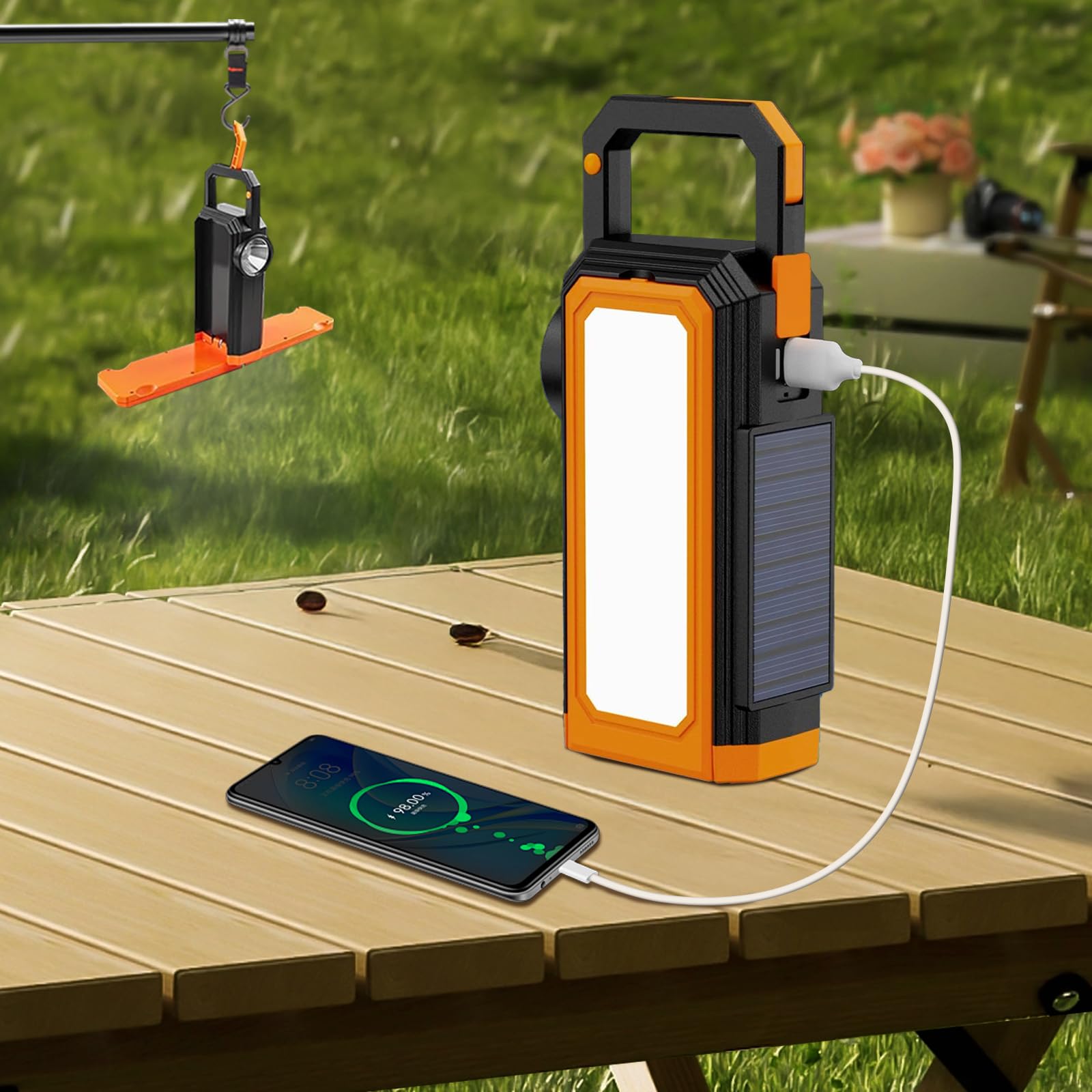 Amazon.co.jp: 【2025新型】ソーラー ランタン LED ランタン キャンプ