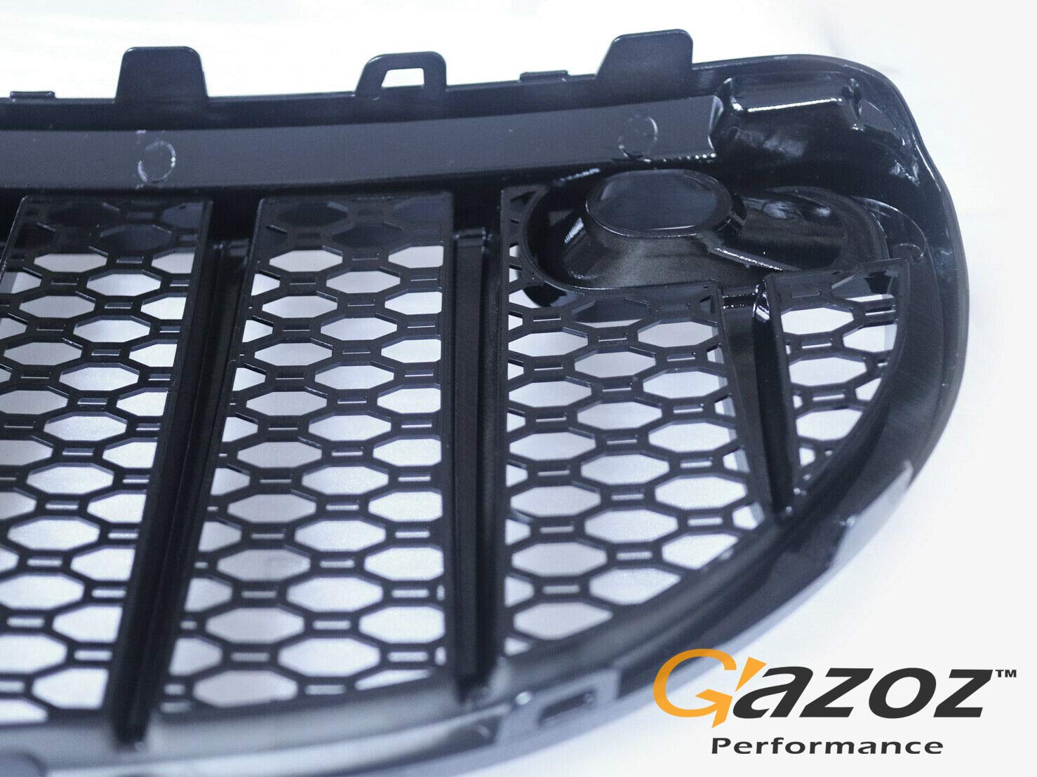 Amazon | Gazoz Performance グロスブラックフロントグリル Smart Car