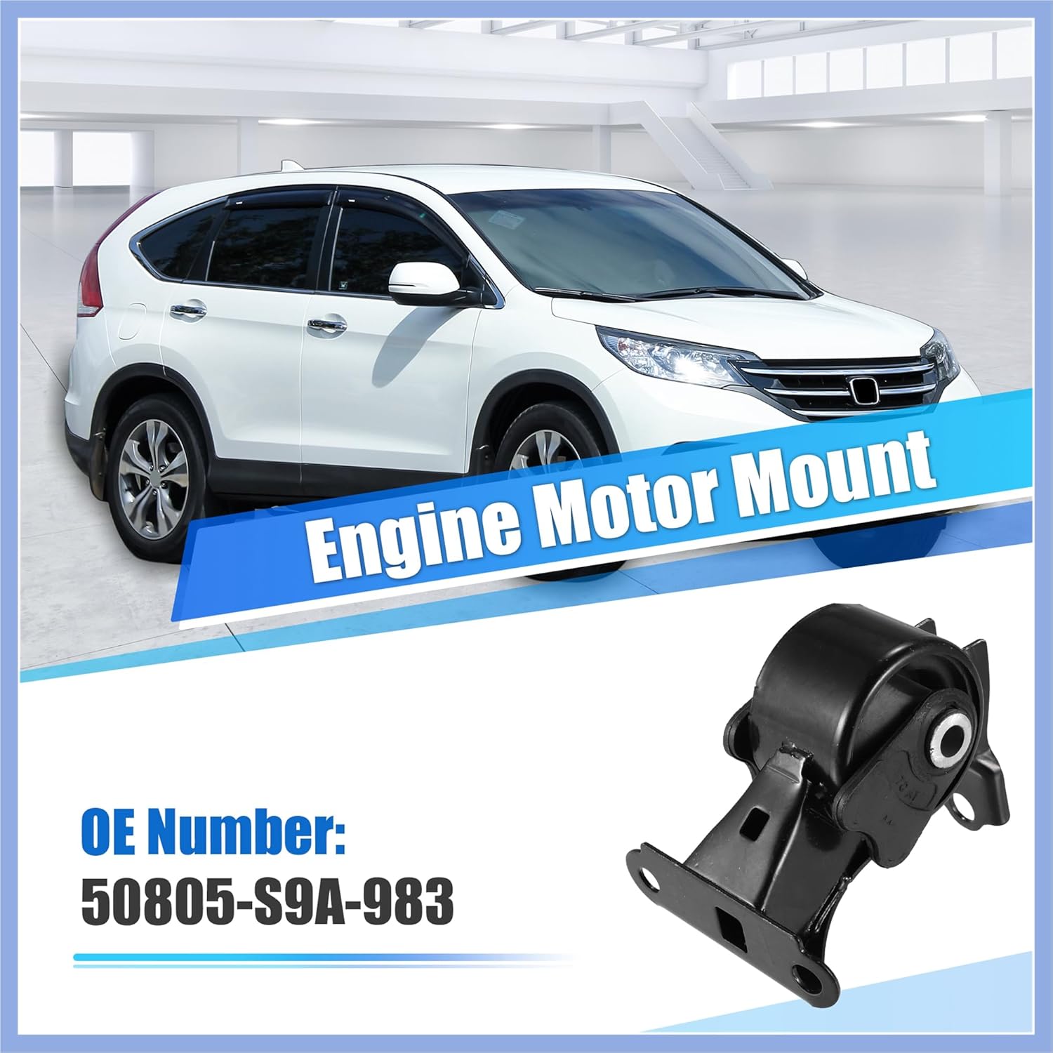 Engine Motor Mount 50805-S9A-983 for Honda CR-V 2002-2006 Transmission Mounting Engine Mount Bracket 1 Pcs Stable