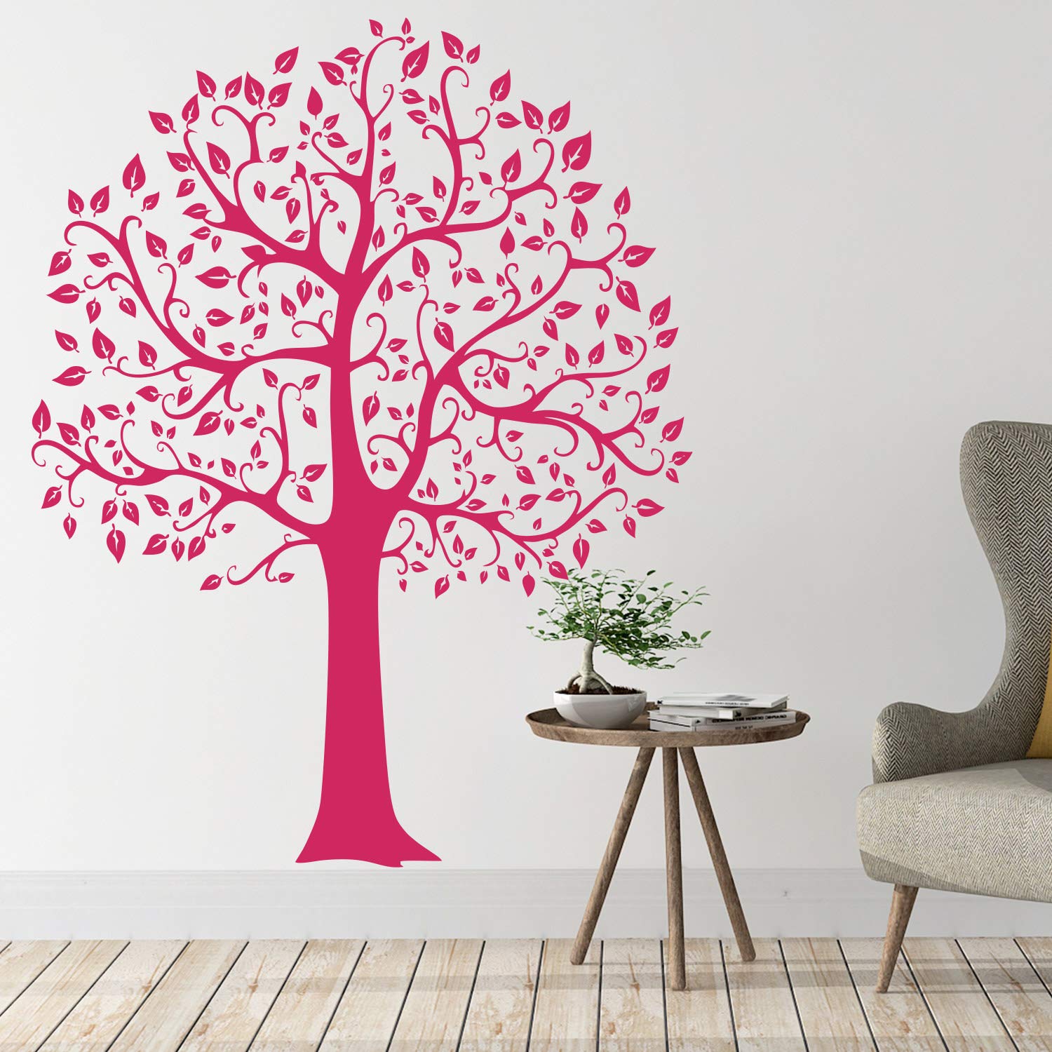 Wandtattoo Baum Linde Laub Natur XXL Wandaufkleber Wanddeko Schlafzimmer