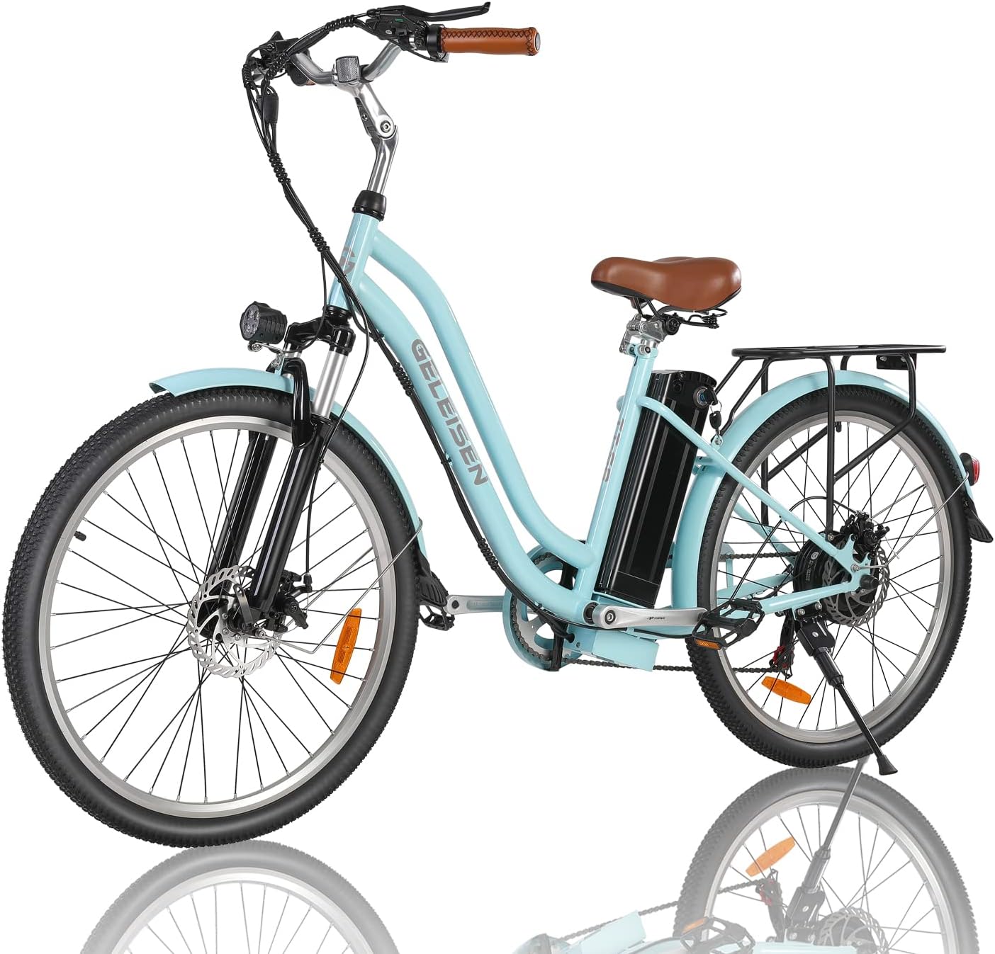 Electric Bikes for Adults, 1000W Peak Electric City Cruiser Step-Thru product image