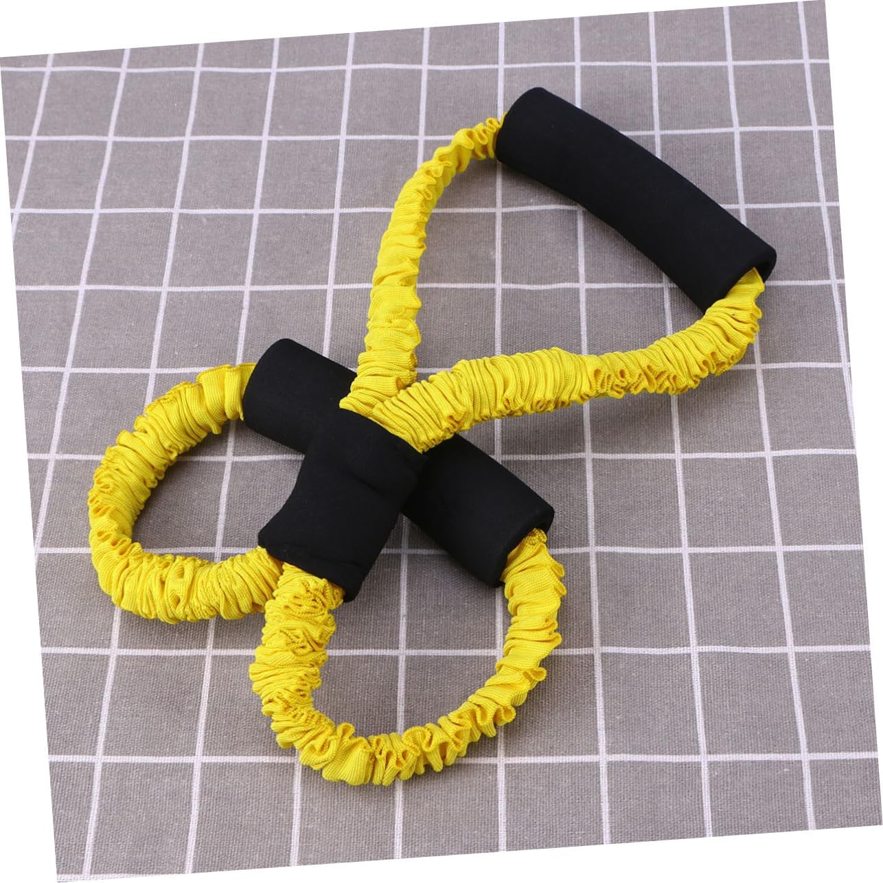 ibasenice Shaped Chest Expander Resistance Bands Exercise Stretching Strap Workout Equipment for Fitness Home Office Use