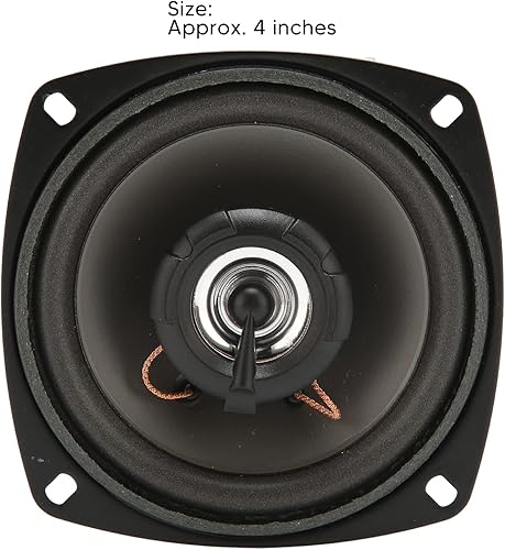 Miniatura 7 de Diyeeni Altavoces estéreo universales para automóvil, altavoz de audio de rango medio de 300 W, 4 pulgadas, altavoz de componente de repuesto