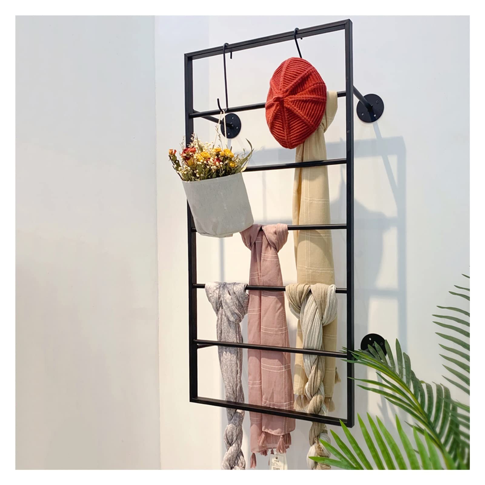 Estantes de Pared para Bufandas, Organizador de pañuelos, Soporte para Pantalones, Corbatas, pañuelos, pañuelos, Papel de Regalo