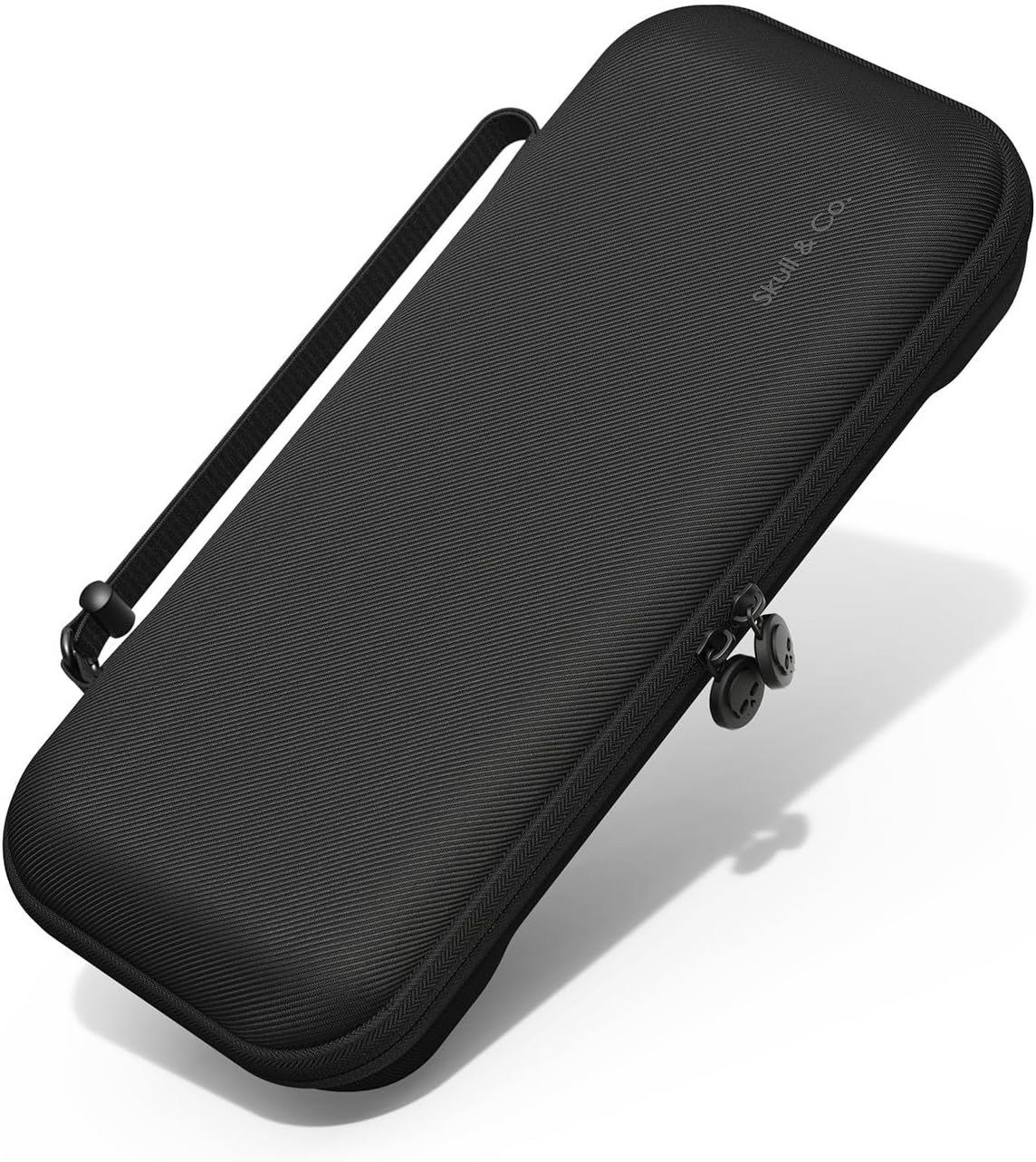 Skull & Co. EDC Case: Slim Hard Shell Travel Carrying Case for ROG Ally (2023 Model) and ROG Ally X (2024 Model)-Black