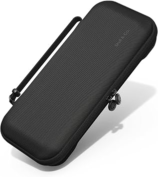 Skull & Co. EDC Case Slim Hard Shell Travel Carrying Case for ROG Ally 2023 Model and ROG Ally X 2024 Model-Black