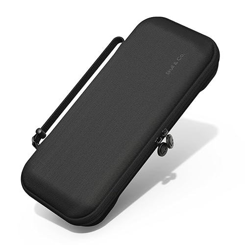 Skull & Co. Every Day Slim Carrying Case for Steam Deck and Steam Deck OLED: Protective Travel Case Portable Hard Shell Case for GripCase SD - Black - Black
