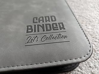 9 Pocket Trading Card Binder Arkeiliy 9-Pocket Trading Card Binder - Holds  540 Cards, 30 Sleeves, Premium Zip Album For MTG, Pokmon 540 Card Capacity