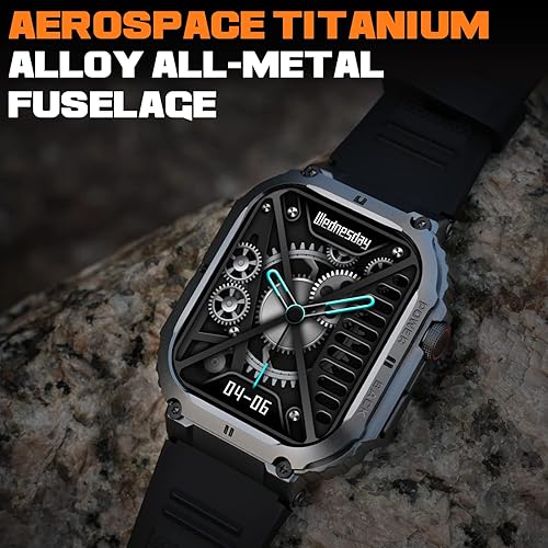 Miniatura 3 de Reloj inteligente, reloj inteligente de 2 pulgadas para teléfonos Android, resistente al agua hasta 328.1 ft, resistente al agua, con llamada