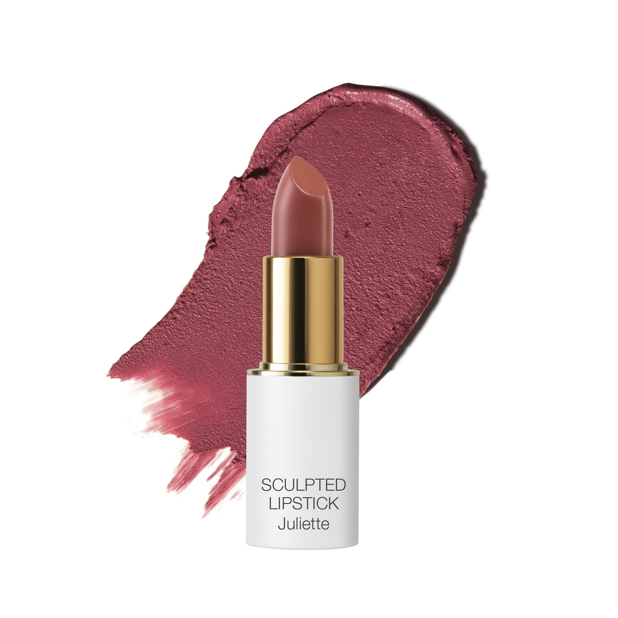 Ogee Full Bloom Sculpted Lipstick (Juliette) - Long Lasting Organic Lipstick with Jojoba Oil & Micro Hyaluronic Acid - 70% Organic Ingredients & Made