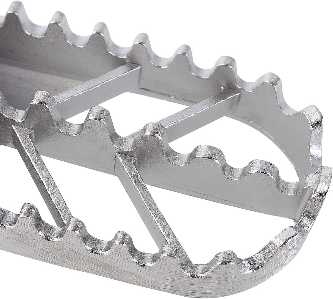 Foot Pegs Rest Footrest Footpegs for XR50 XR50R XR70 XR70R XR80 XR80R XR100 XR100R CRF50 CRF50F CRF70 CRF70F CRF80 KLX110 50cc 70cc 90cc 110cc 125cc Dirt Bike TaoTao Extreme Stainless Steel