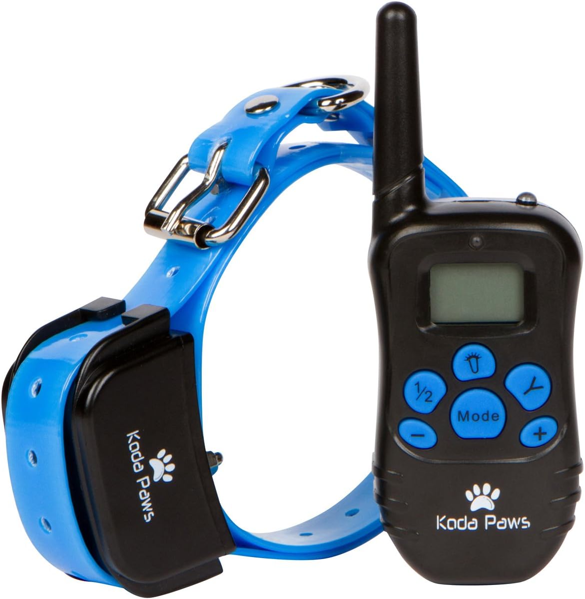 Electronic Training Collar for Dogs with Remote Control - Shock & Bark Collar for Small, Medium and Large Dogs | Waterproof & Rechargeable E-Collars | Pet Obedience Trainer & Correction Device