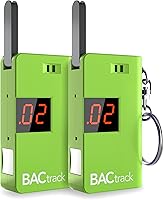Vista 12 de Alcoholímetro portátil, llavero, BACtrack, prueba de alcohol en el aliento, BT-KC10-GN, Verde, 1