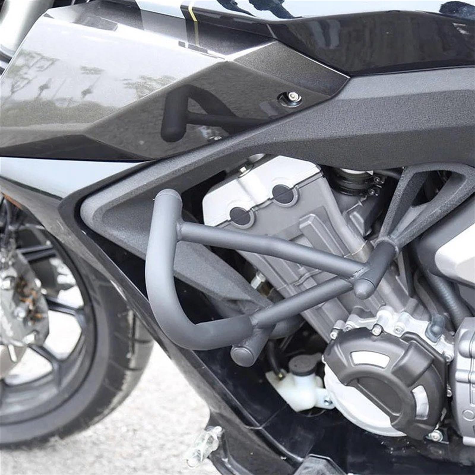 Motorrad Stoßstange Für Benda Für LFC700 Für LFC 700 Für Lfc700 Motorradzubehör Motorschutzbügel Autobahnsturzbügel Rahmenschutz Stoßfänger Anti-Fall-Kit Motorradstoßstange