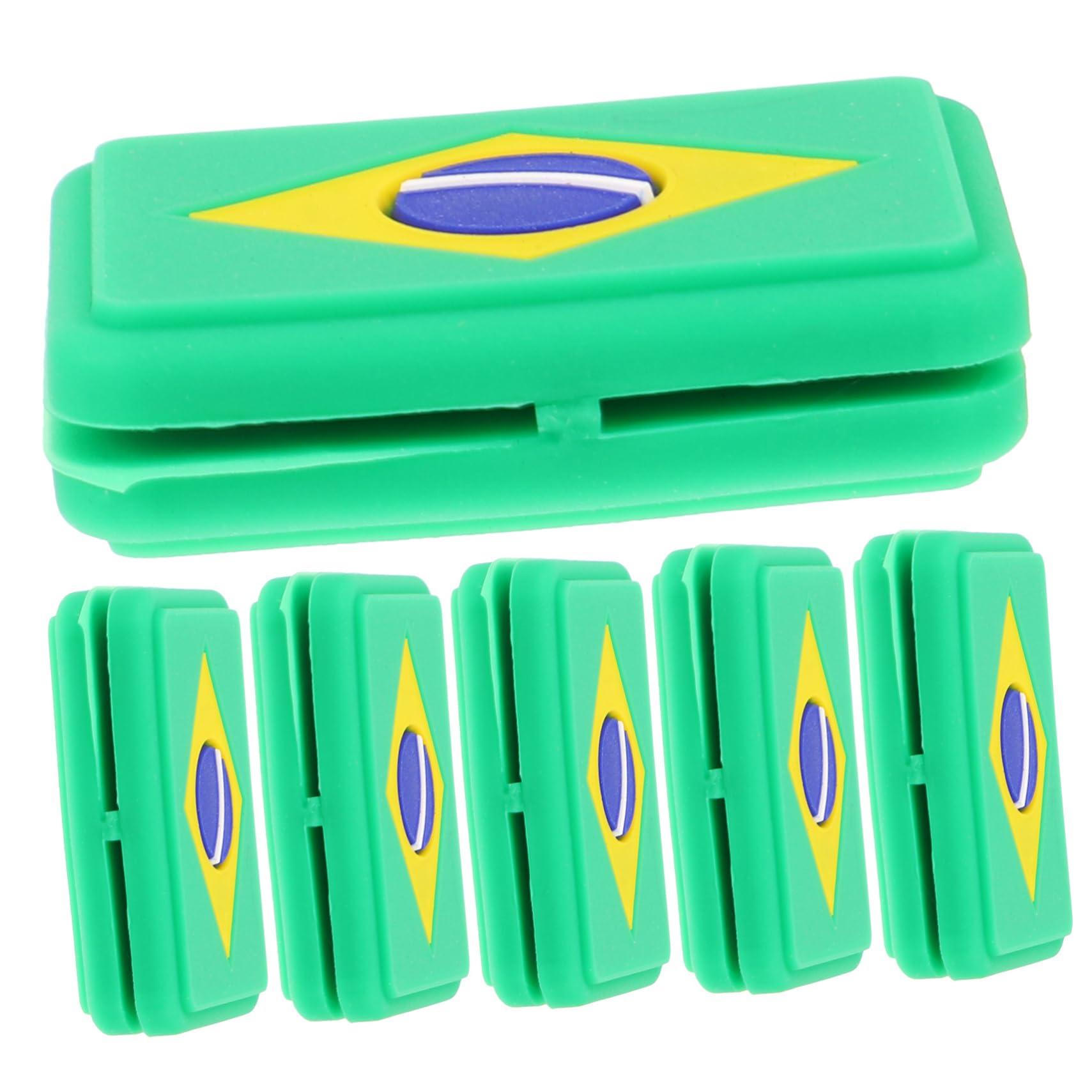 BESTonZON Ammortizzatori per Tennis Silicone Riduzione delle Facile Applicare Compatibile con Diverse Racchette per Giocatori Tennis E Accessori Sportivi 6