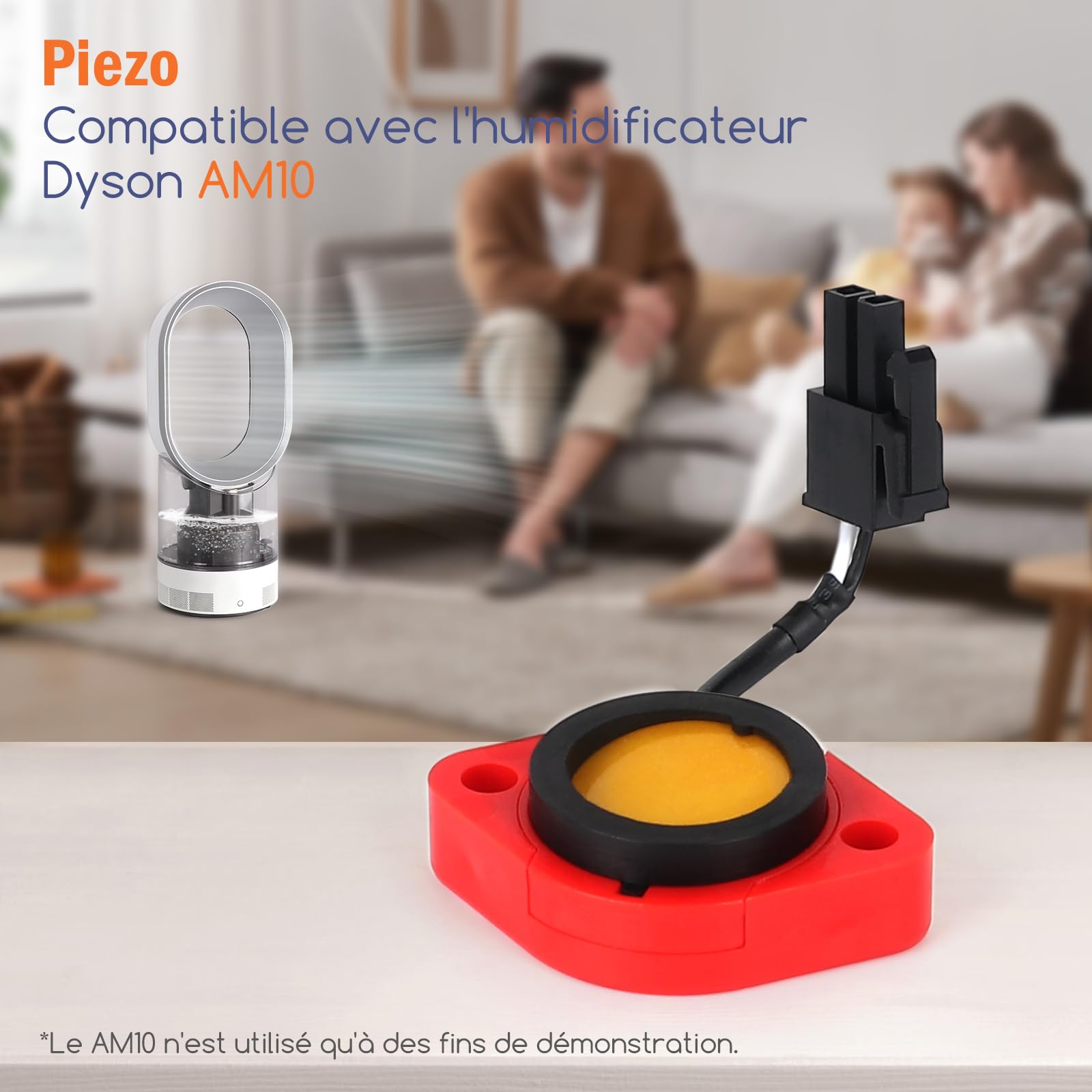 detector piezoeléctrico de repuesto para Dyson AM10 humidificador Sin piezas de reparación de niebla