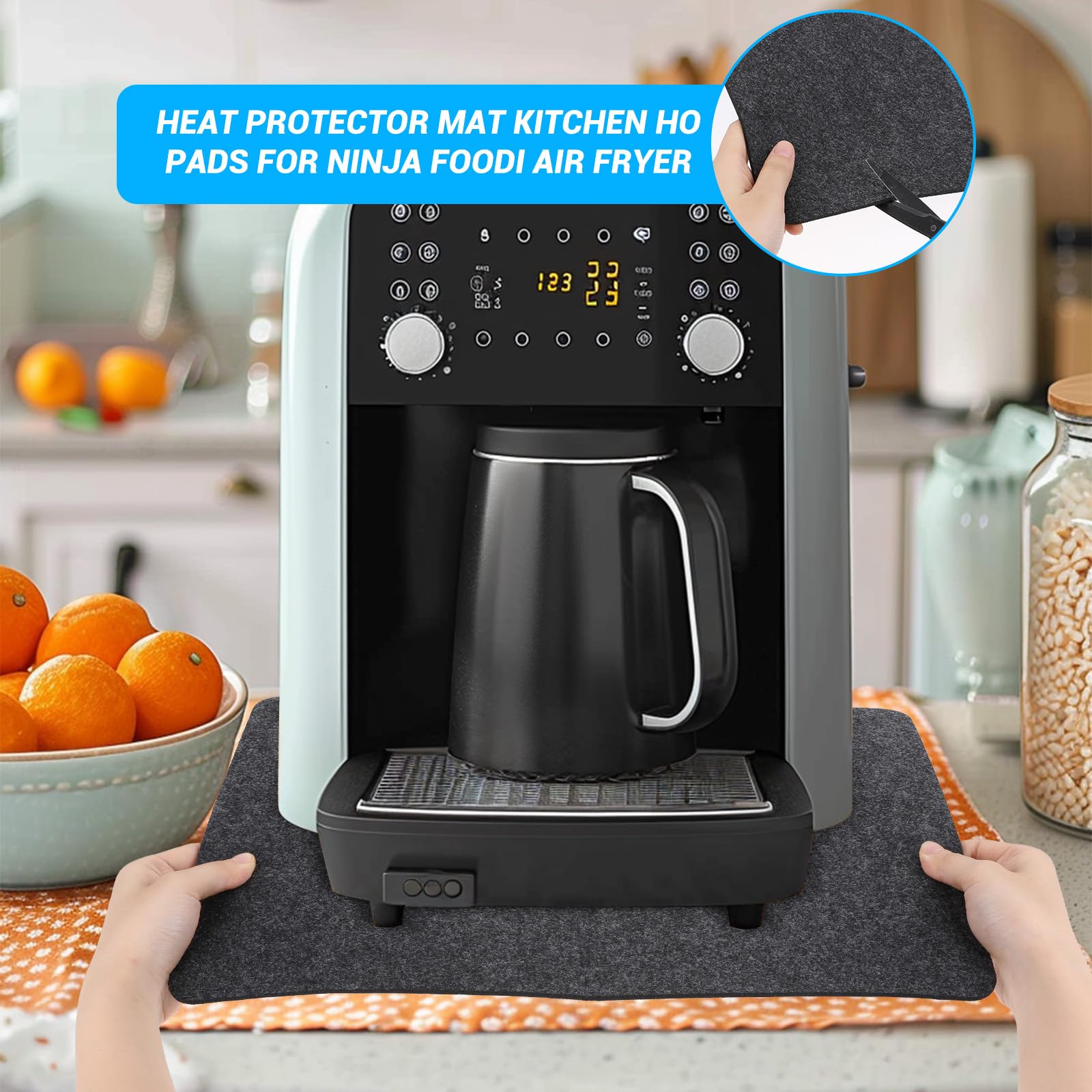 Ninja Foodi Toaster Oven Baking Mat Toaster Oven Counter Protector