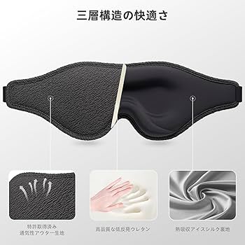 Amazon.co.jp: 【睡眠医学専門医 開発】2025年の革新アイマスク