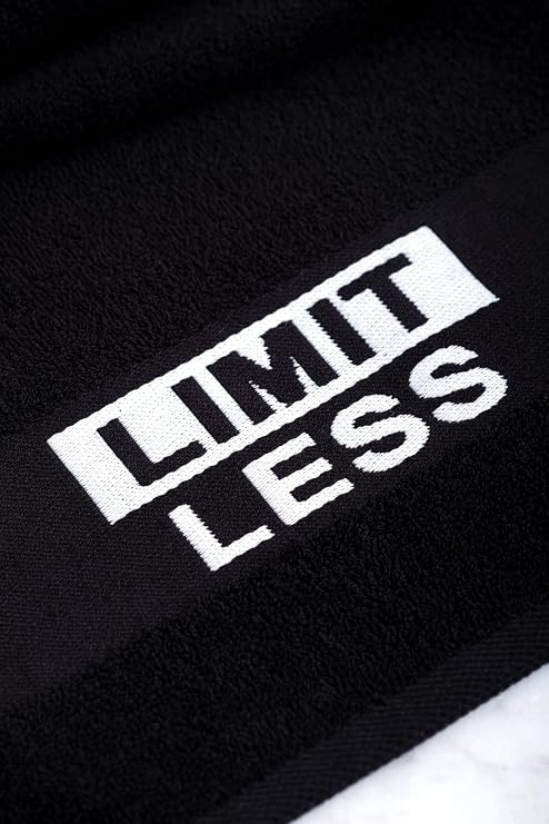 Home LIMITLESS 30x100 Cm -%100 Pamuk Spor Havlusu - Fitness Gym Golf Boks Tenis Havlusu
